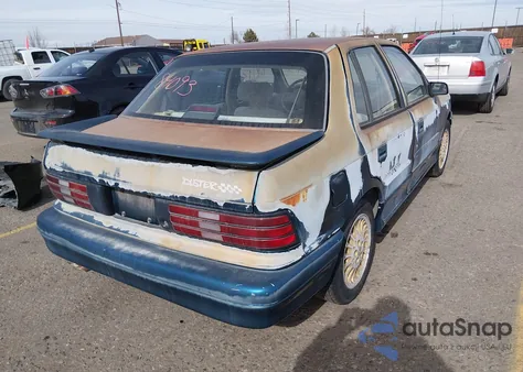 1993 Plymouth Sundance Duster from USA, damaged, VIN 1P3XP6832PN556917